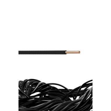 Öznur 0.75mm NYAF Kablo (H05V-K) Siyah