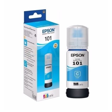 Epson 101 Ecotank 70ml. Mürekkep Cyan (Mavi)