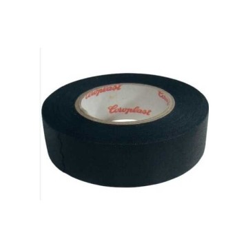 Coroplast 19mm x 25m Siyah Tüysüz Bez Bant