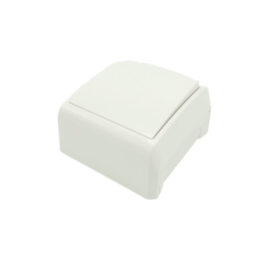 Viko Vera Beyaz Sıvaüstü Tekli Anahtar