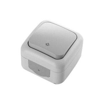 Viko Palmiye Gri Nemliyer Light Anahtar