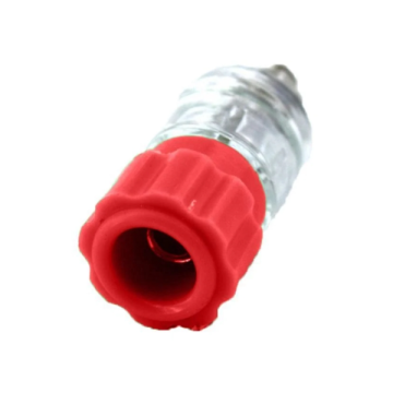 IC240C Born Klemens Şeffaf Dişi Orta Boy Kırmızı