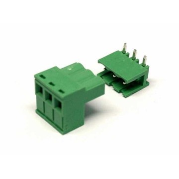 3 lü 90° Geçmeli Klemens Dişi-Erkek