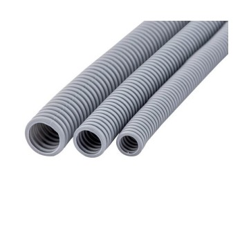 Q19 Polyamid Alev Yaymayan Spiral Boru (Gri)