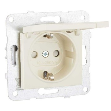 Viko Karre Meridian Krem Kapaklı Top. Priz Mek+D/K