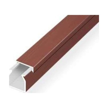 Mutlusan 25x25 Ceviz Yapışkanlı Kablo Kanalı 2 Metre