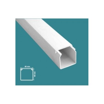Mutlusan 40x40 Yapışkanlı Kablo Kanalı 2 Metre