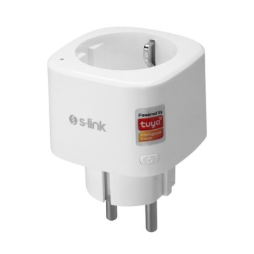 S-Link SL-05 16A Akım Kor. WiFi TUYA Akıllı Priz