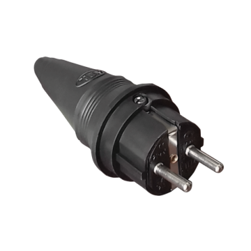 Tem Monofaze Kauçuk Topraklı Erkek Fiş