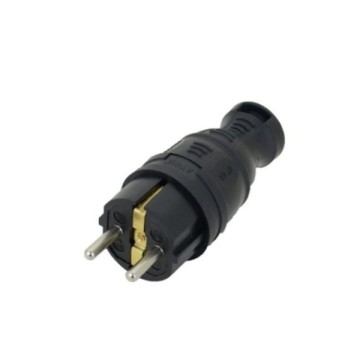 AY-KA Monofaze Kauçuk Topraklı Erkek Fiş