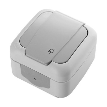 Viko Palmiye UPS Topraklı Priz Beyaz