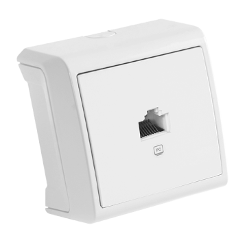 Viko Vera Meşe Tekli Data Cat5e