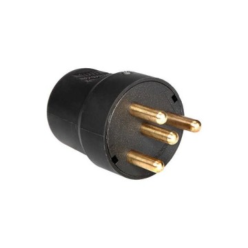 Tem 5x25A 380V Trifaze Kauçuk Fiş