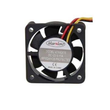 40x40x10mm 12V Dc 3 Pin Plastik Kasa Fanı