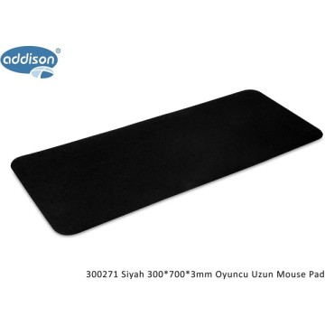 Addison 300271 Siyah 300x700x3mm Oyuncu Mouse Pad