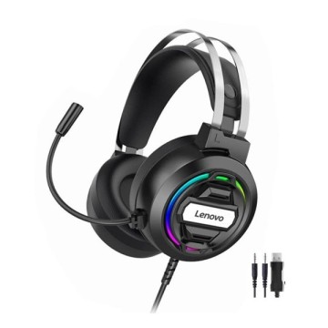 Lenovo H401 RGB 7.1 Mikrofonlu Oyuncu Kulaklığı