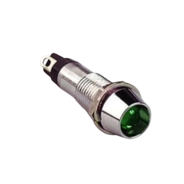 IC225 Sinyal Lambası Metal 8mm 24V Yeşil 