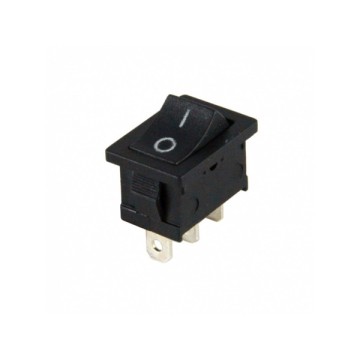 IC125 Mini Işıksız Yaylı Anahtar OFF-(ON) 3P