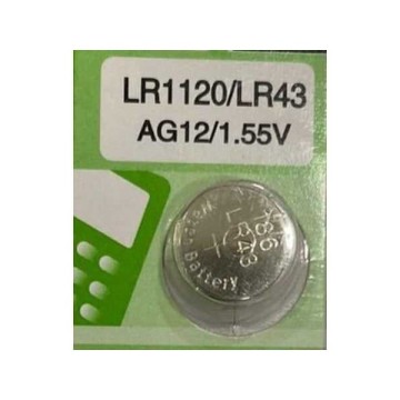 AG12/LR1142/LR43/L1142/186 1.5V Alkaline Saat Pili