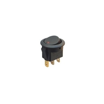 IC132A Yuvarlak Ledli 12V 20A Anahtar ON-OFF 3P