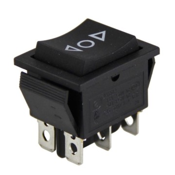 IC111 Geniş Işıksız Anahtar (On)-Off-(On) 6P Oklu