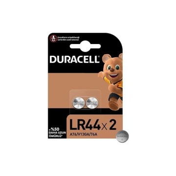 Duracell LR44 1.5V Alkalin Pil (2 Adet)