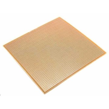 12x13cm Geniş Delikli Bakır Plaket