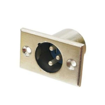 3 Pin Canon Erkek Şase Konnektör