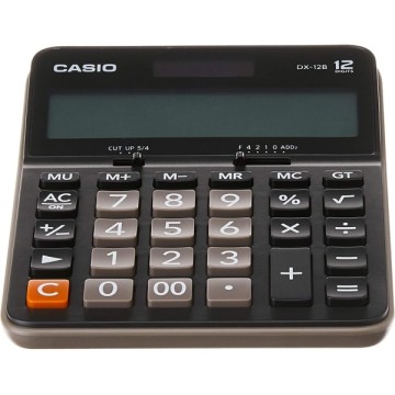 Casio DX-12B-BK Hesap Makinası