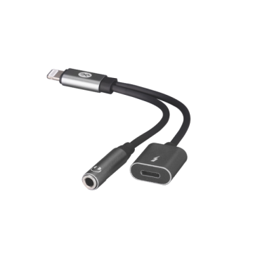 Hytech HY-XO45 2in 1 BT Şarj+Kulaklık Çevirici Gri