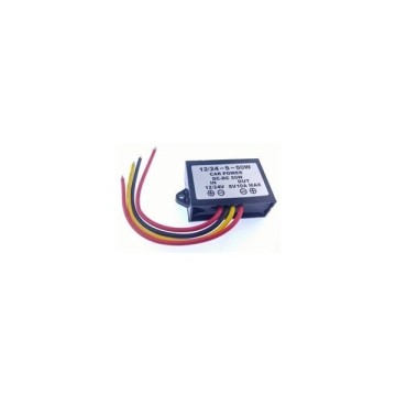 12/24V - 5V 10A 50W Plastik Converter