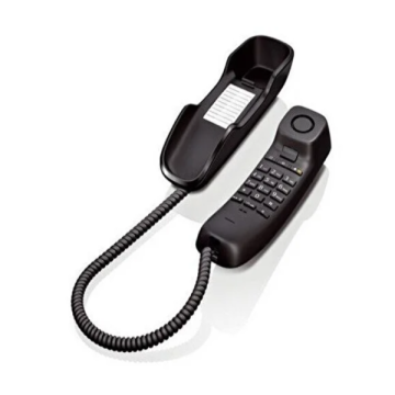 Gigaset DA210 Kablolu Duvar Telefonu Siyah