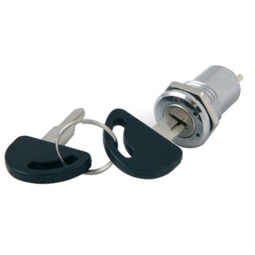 IC195B Anahtarlı Switch 0-1-2 Ø16mm Metal Telefon