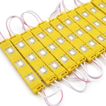 Modül Led 3 Çipli Renkli Kasa Sarı