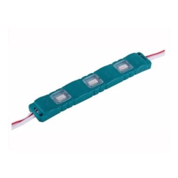 Modül Led 3 Çipli Renkli Kasa Yeşil