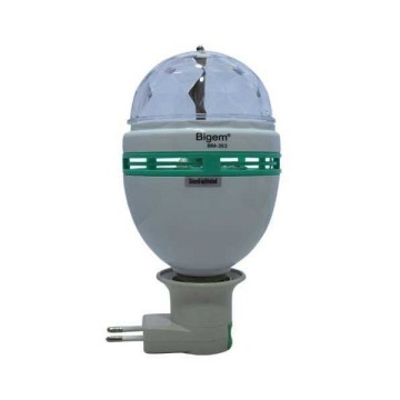 Bigem BM-353 Ledli Renkli Tam Döner Lamba