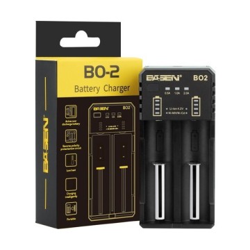 Basen BO-2 18650 3.7V Çiftli Pil Şarj Aleti