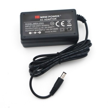 Mervesan MRW-2524 24W 24V 1A 5.5x2.1mm Masa Tipi 