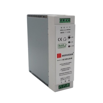 Mervesan MT-SDR-120-48 48V 2.5A Ray Tip SMPS Adapt
