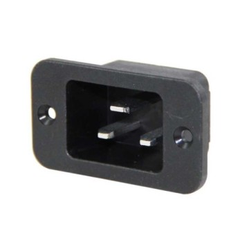 IC215A1 3 Pin Power Şase Erkek Soket Kulaklı