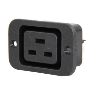 IC215A2 3 Pin Power Şase Dişi Soket Kulaklı