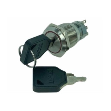 LAS1-AGQ-11Y/21 19mm Anahtarlı 0-1 Switch