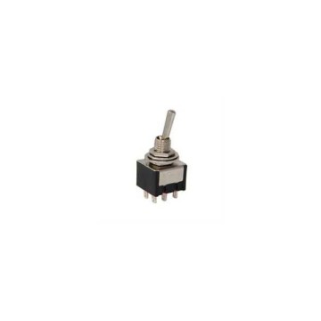 IC148 Toggle Switch Yaylı 6P (ON)-OFF-(ON) MTS-223
