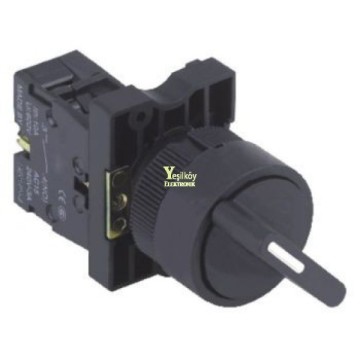 LAY5-ED21 22mm Kısa Mandal 0-1 Kalıcı 1NO