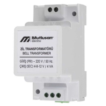 Mutlusan 12V Zil Trafosu