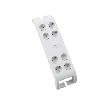 S-Link SPG3080 2m Beyaz 3x1.5mm 8 li Akım Kor.Priz