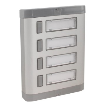 Mutlusan 4 Lü Alüminyum Zil Butonu 1. Kalite