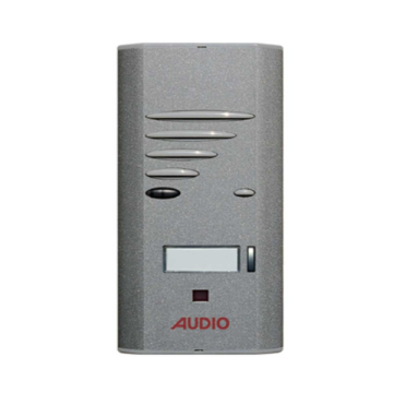 Audio 004813E01 Konsept 1 Butonlu Sesli Zil Paneli