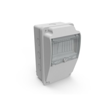 Mutlusan 138x226x127 Kombinasyon Kutusu Gri