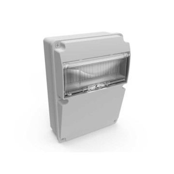 Mutlusan 225x311x132 Kombinasyon Kutusu Gri